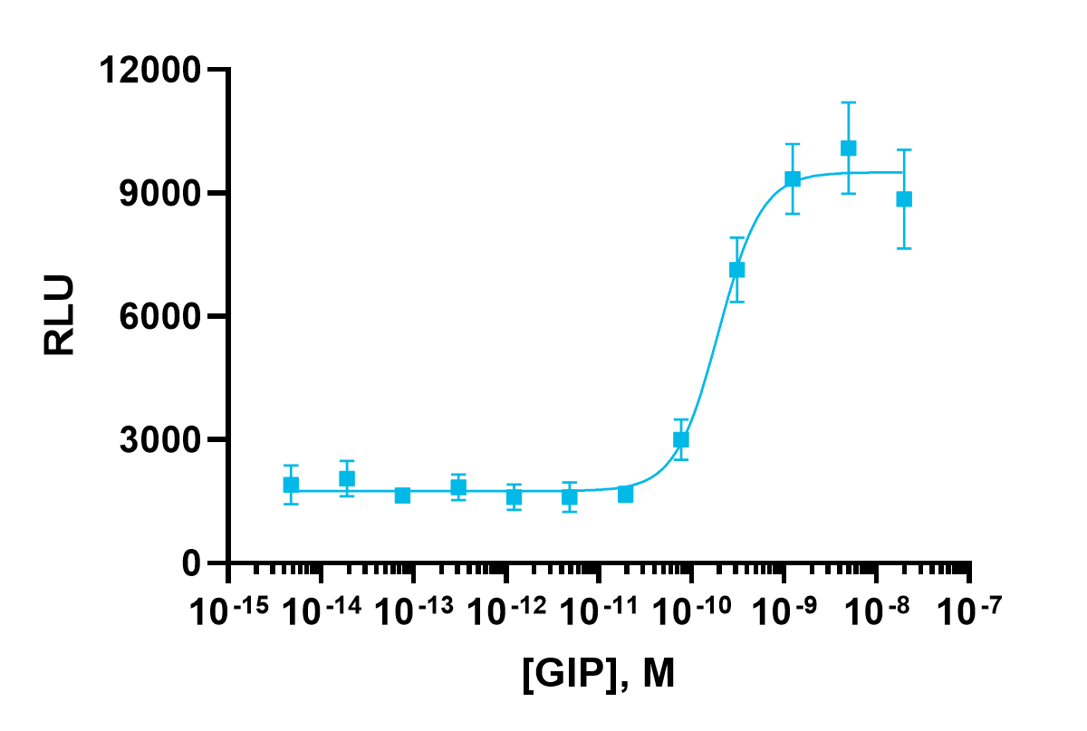 cAMP Hunter™ Cyno GIPR Gs Cell Line (CHO-K1)