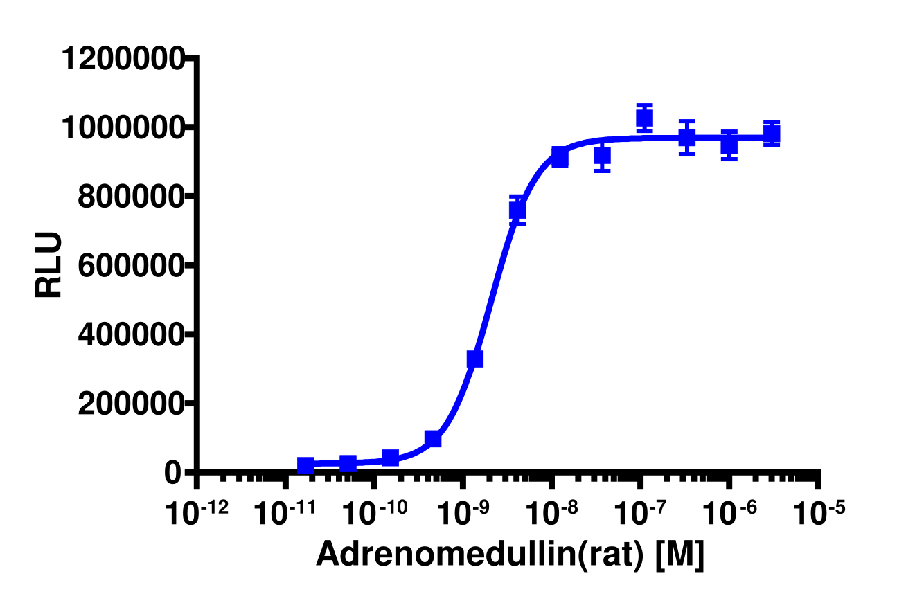 PathHunter® Human AM2 (CALCRL-RAMP3) β-Arrestin Stable Cell Line Assay (CHO-K1)