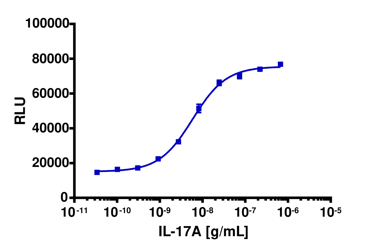 PathHunter® Human IL-17A (IL17RA/IL17RC) Dimerization Cell-Based Assay Kit (HEK 293)